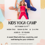 Kids Yoga Camp