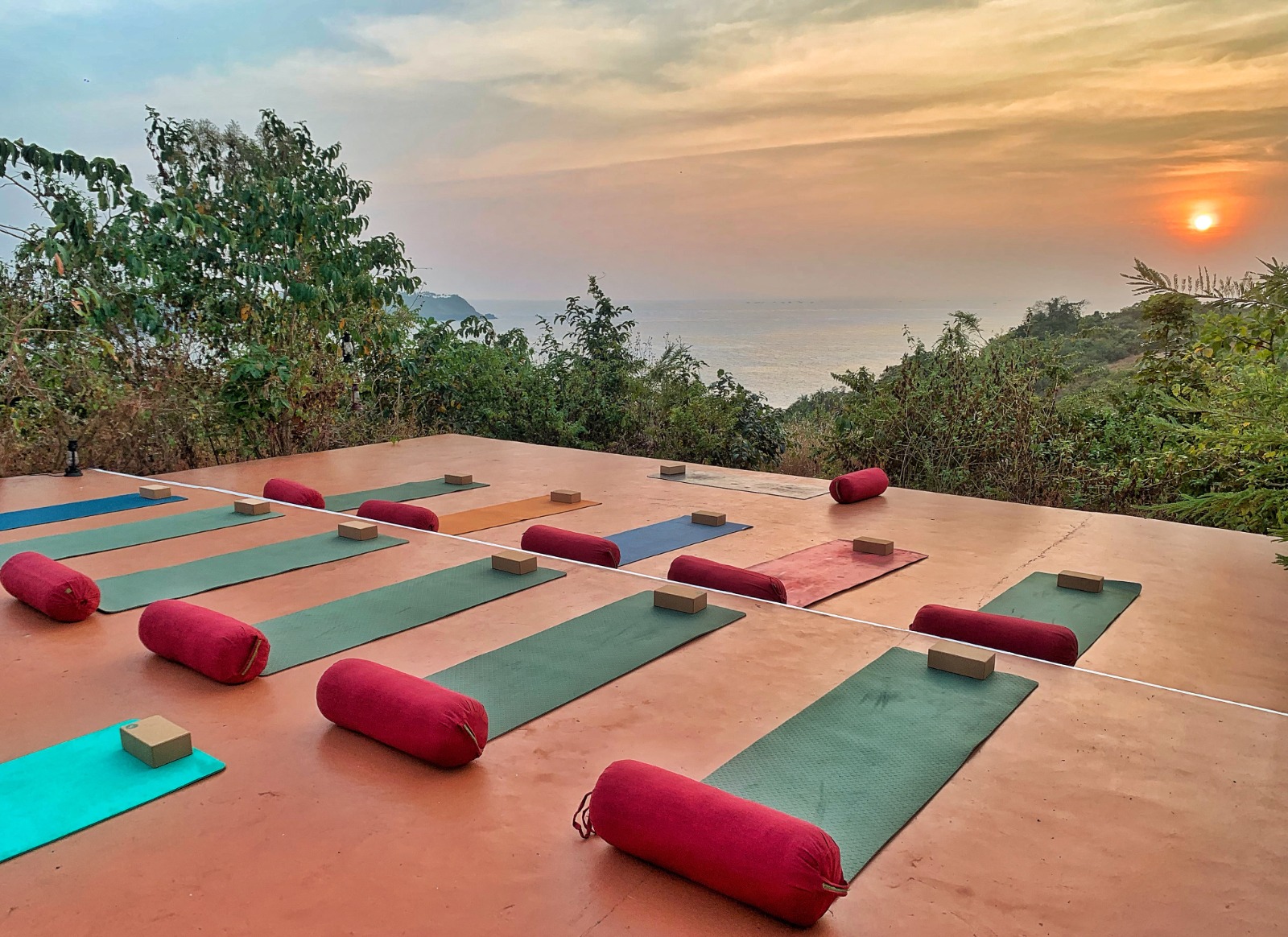 Eco-luxury yoga retreat in South Goa, India